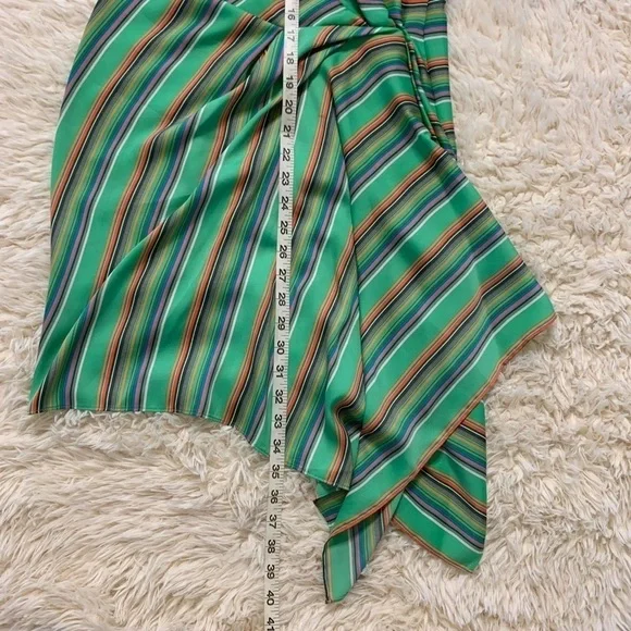 Rachel Rachel Roy Striped Handkerchief Hem Dress - Picture 10 of 15